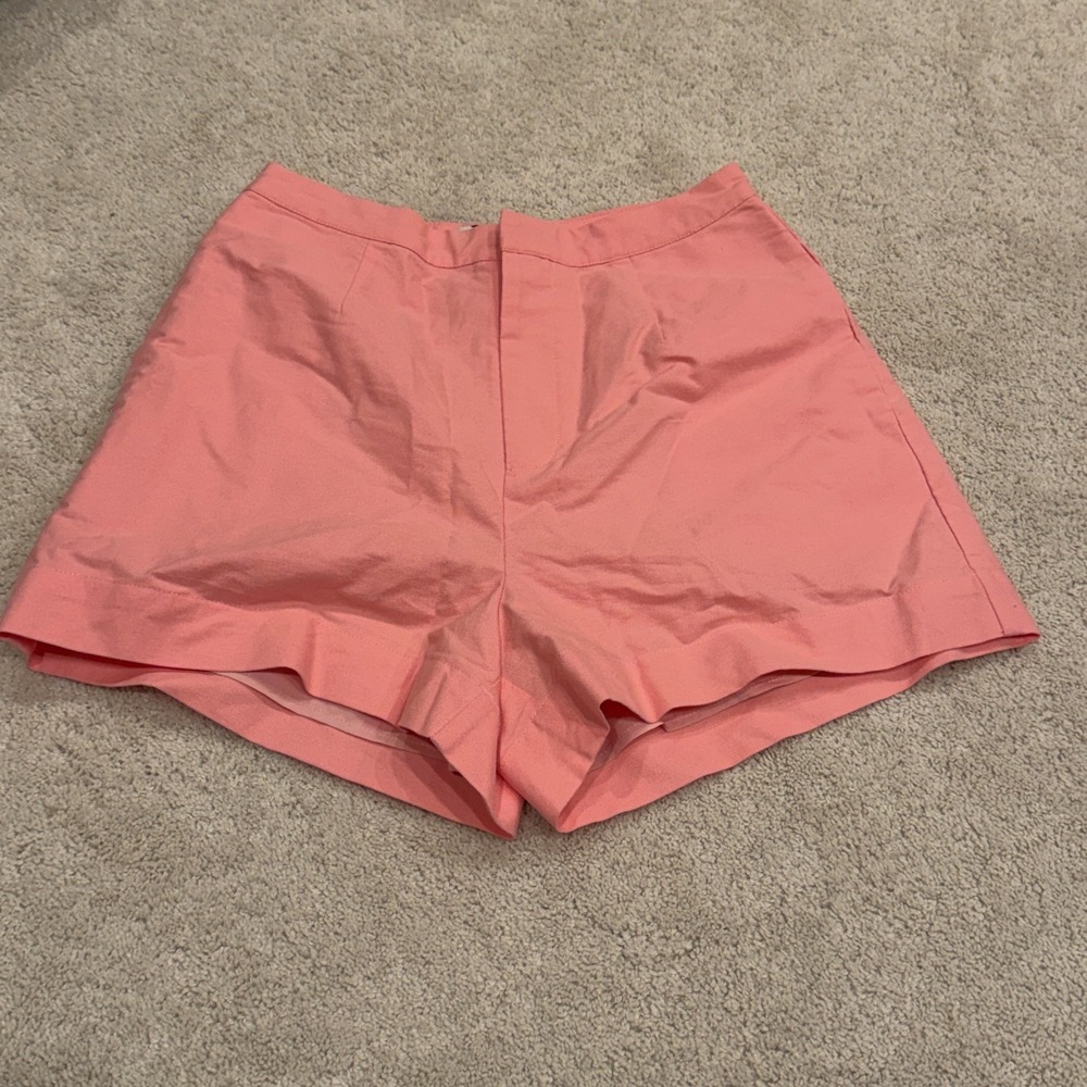Love, Bonito Women Shorts S/4 Pink Salmon Ultra‎ High Waist Casual Chino